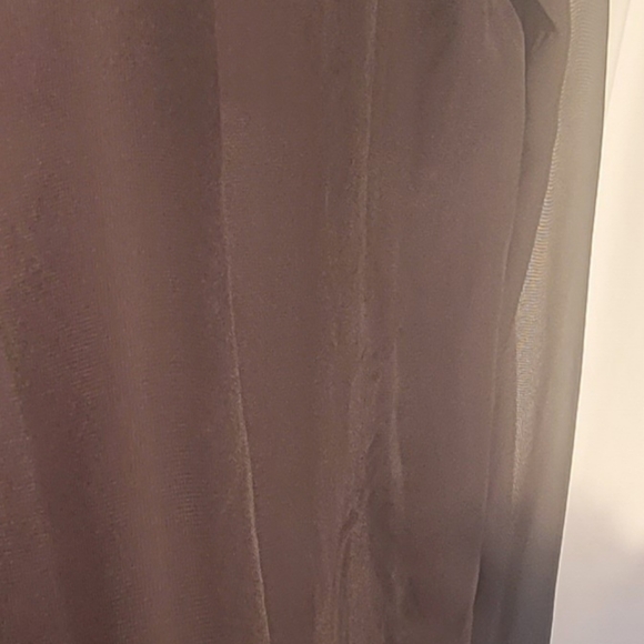 🍬TEE BY BIG STAR Women's black button down sheer blouse Size Small - Picture 5 of 6